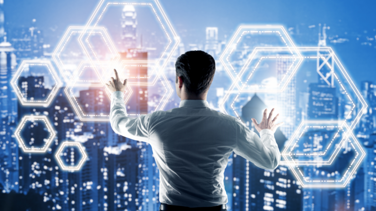 An abstract image of a financial consultant in a Management Company