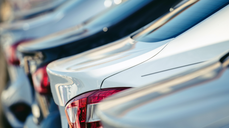 An image of several vehicles for sale at a car dealership in Markham