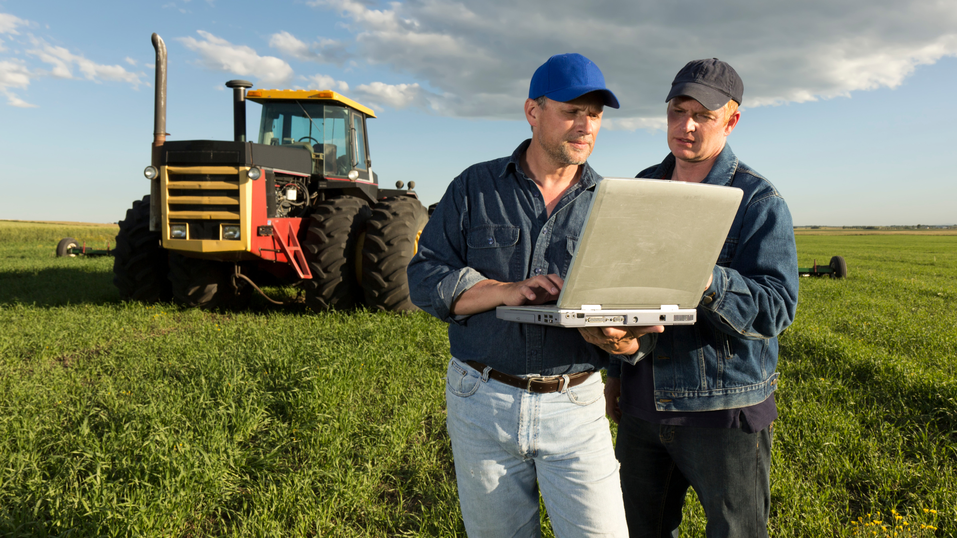 An image of a local farmer chatting with his Agribusiness Advisory contact from KSSP Partners LLP