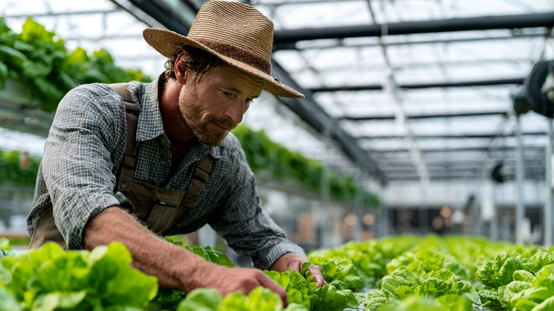 An image of a farmer in Durham region who recently met with his accountant to discus formal compensation structures for his farming business.