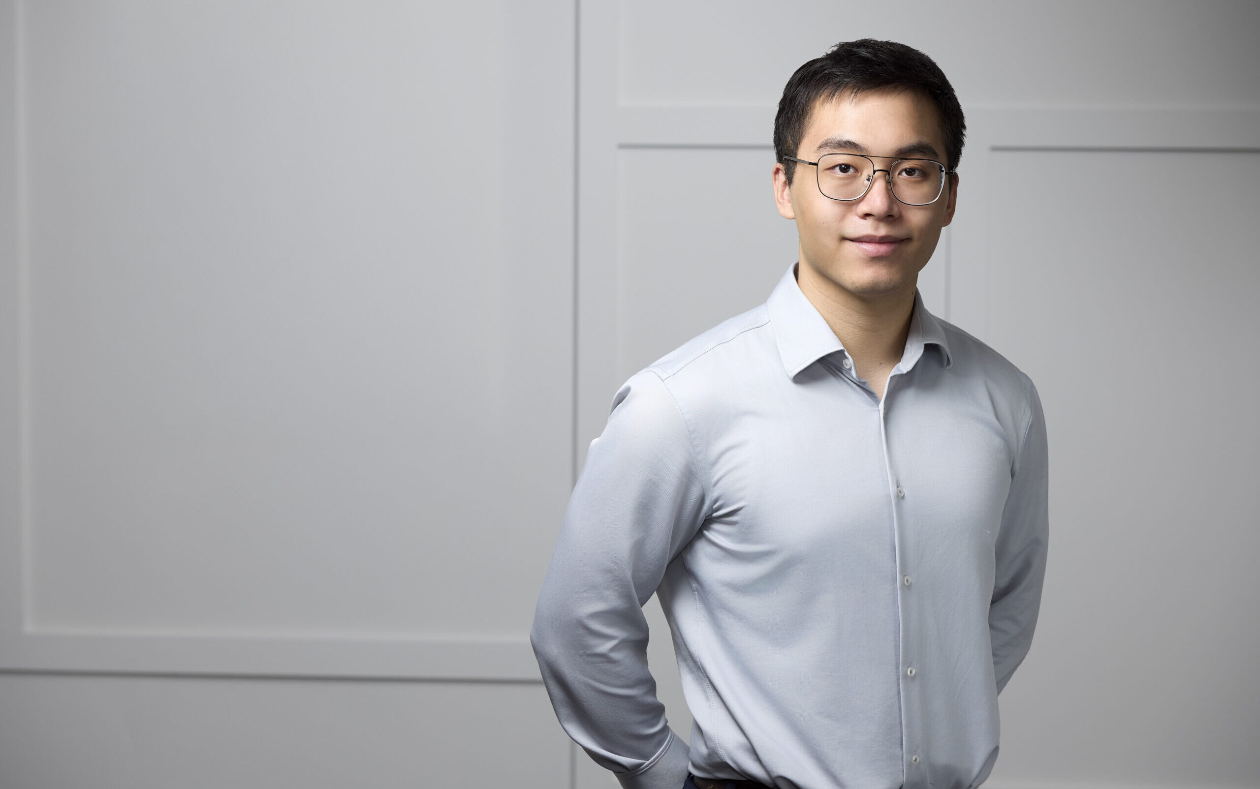An image of Ryan Lu in the Markham office of KSSP Partners LLP